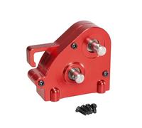 PièCes Mise Niveau Rc Pour MN128 Mn86 G500 1/12 Pièces Rechange Métalliques Pour L'ensemble Boîtier D'ondes Moyennes Accessoires Pour Voiture RC Tout-terrain Télécommandée(Red)