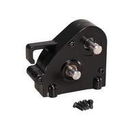 PièCes Mise Niveau Rc Pour MN128 Mn86 G500 1/12 Pièces Rechange Métalliques Pour L'ensemble Boîtier D'ondes Moyennes Accessoires Pour Voiture RC Tout-terrain Télécommandée(Black)