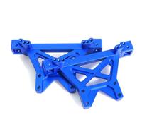 PièCes Mise Niveau Rc Pour Traxxas E-MAXX T-MAXX 1/10 Support D'amortisseurs Avant Arrière Métal Réf 4917R Pièces Accessoires Mise Niveau Voitures RC(Blue)