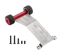 PièCes Mise Niveau Rc Pour TRAXXAS Pour Mini Pour Slash 4X4 108164-1 OP Métal Pièces Rechange Pour Barre Wheeling Accessoires Pour Buggy Voiture Et Camion RC(Red)