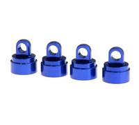 PièCes Mise Niveau Rc pour Traxxas pour Slash 2WD 4X4 pour Vxl pour Rustler pour Hoss pour Stampede 1/10 4 Pièces Amortisseurs en Métal À Gros Alésage 2667(Blue)