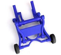 PièCes Mise Niveau Rc Pour Traxxas Pour Slash 2WD Pour Rustler Pour Stampede Pour Bandit 3678 3678X 1/10 RC Car Upgrade Parts Accessories Rear Wheelie Bar(Blue)