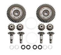 PièCes Mise Niveau Rc pour Traxxas pour Slash 4x4 pour Stampede pour Rustler HQ727 1/10 Ensemble D'engrenages De Sortie De Différentiel en Métal 6882 5379 Pièces De Mise À Niveau De Voiture RC(2 Set)
