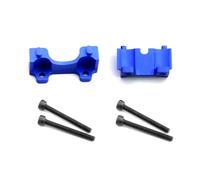 PièCes Mise Niveau Rc pour Traxxas pour Slash pour E-Revo pour Summit 1/16 Support D'amortisseur Avant Et Arrière en Métal 7043 Pièces De Mise À Niveau De Voiture RC Accessoires(Blue,Front and Rear)