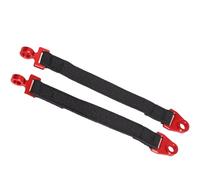 PièCes Mise Niveau Rc pour Traxxas pour Udr pour Unlimited pour Desert pour Racer 1/7 2 Pièces Suspension Arrière Amortisseur Limite Bande Sangles Corde De Protection(Red)