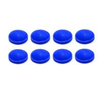 PièCes Mise Niveau Rc pour Traxxas pour Unlimited pour Desert pour Racer pour Udr 1/7 8 Pièces Amortisseur Joint D'huile Étanche Vessie De Choc Pièces De Mise À Niveau De Voiture RC(Blue)