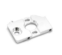 PièCes Mise Niveau Rc Pour WLtoys 284010 284161 1/28 Télécommande Voiture Métal Accessoires Mise Niveau Moteur Fixe Siège Modèle Accessoire Assembler(Silver)