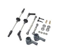 PièCes Mise Niveau Rc pour WPL pour C14 C24 C34 C44 B14 B24 B16 B36 D12 1/16, Axe Avant Moyen Et Arrière en Métal, Arbre D'entraînement en Acier Pièces De Mise À Niveau De Voiture RC(4x4)