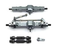 PièCes Mise Niveau Rc pour WPL pour C74 1/16 C14 C24 C34 C54 B14 B24 1/10 Essieu Avant Arrière Métal Ensemble Bras Servo d'arbre D'entraînement Mise Niveau Voiture RC Accessoires(Multi-Colored)