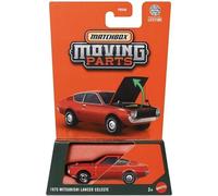 Pièces mobiles Matchbox 1975 Mitsubishi Lancer Celeste [Rouge] 43/50, Échelle 1:64 Véhicule moulé sous pression