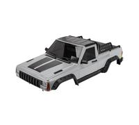 Pièces Modèles RC Pour Axial Pour SCX10 Pour SCX10 II 90046 1/10 RC Voiture Sur Chenilles 313mm Empattement Pour Camionnette Pour Kit De Coque De Carrosserie Pour Cherokee(Nardo Grey)