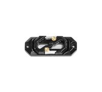Pièces Modèles RC Pour Axial Pour SCX10 Pour Traxxas Pour TRX4 1/10 RC Pièce Mise À Niveau Voiture Sur Chenilles Aimant Treuil Guide Corde Hawse Fairlead Garde Et Crochet Remorque(Black)