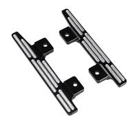 PièCes ModèLes Rc Pour MN 82 Pour MN82 LC79 Pour MN78 1/12 RC Crawler Car Remplacement Mise Niveau Pièces Modification Pédale Latérale Aluminium Pédales Gauche Droite(Black)