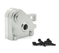 PièCes ModèLes Rc Pour MN Pour MN128 MN86 G500 1/12 Télécommande Voiture Mise à Niveau En Métal Couvercle De Boîte À Ondes Moyennes(Silver)