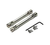 PièCes ModèLes Rc Pour WLtoys 104006 104010 104020 104026 1/10 RC Car Parts Mise À Niveau En Métal Arbre De Transmission Avant Et Arrière