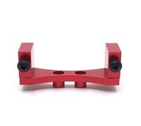 Pièces Modification RC Pour WPL C14 C24 B14 B24 B16 B36 Pour MN D90 Pour MN98 Pour MN99S Support Servo D'essieu Avant Métal Voiture RC Pièces Rechange(Red)