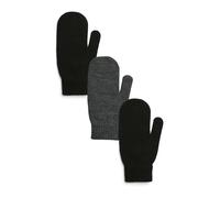 PIECES Moufles 'PCNEW BUDDY' gris foncé / noir, Taille XS-XL