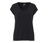 Pieces NOS Femme Pckamala Tee Noos T-Shirt Not Applicable, Noir (Black Black), X-Large