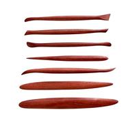 Pièces outil de sculpture de poterie professionnel ensemble d ' outils de modélisation d ' argile en bois pour la sculpture sur argile en céramique gravure polissage ensemble de sculpture en faïence
