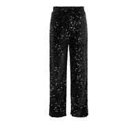 PIECES Pantalon à Jambe Ample PCKAM - Sequins Black M 32 Black 3 M / L32
