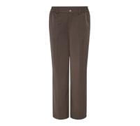PIECES Pantalon à plis 'Camil' brun foncé, Taille 34