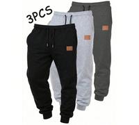 pièces Pantalon homme style mode simple. Ces pantalons amples à ourlets avec ceinture élastique sont fabriqués en tissu tricoté et élastique. Un excellent choix pour le sport du père L,M,S,XL,XS,XXL,X