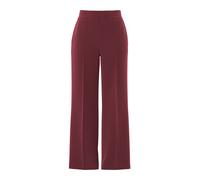 Pieces Bossy Wide Leg High Waist Pants Rouge S Femme