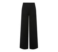PIECES Pantalon 'PCJiannah' noir / blanc cassé, Taille 38