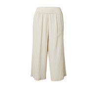 PIECES Pantalon 'PCPia' écru / graphite, Taille 34