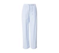 PIECES Pantalon 'PCSally' bleu clair / blanc, Taille 42