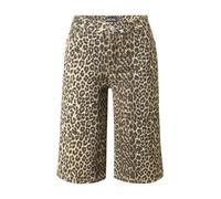 PIECES Pantalon 'PCSalume' brocart / taupe / noir, Taille L