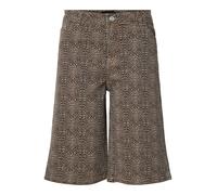 PIECES Pantalon 'PCSalume' marron châtaigne / cappuccino, Taille 42