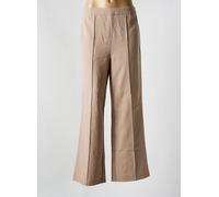 pieces pantalons femme de couleur beige 36