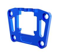 Pièces Pare-Chocs RC pour TRAXXAS pour Mini pour Maxx 107154-1 1/10 7075 Support Cloison Pare-Chocs Arrière Aluminium Mise Niveau Voiture RC Accessoires Remplacement(Blue)