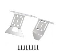 Pièces Pare-Chocs RC Protection Pare-Chocs Avant Arrière Acier Inoxydable pour ARRMA pour Grom pour Granite pour Vorteks 1/16 Pièces Mise Niveau Voiture RC 1mm D'épaisseur