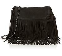 PIECES Pc Ruthi, Sac porté épaule - Noir (Black), Taille Unique