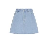 PIECES Pcabbi MW Noos Jupe trapèze, Bleu Jeans Clair, XL