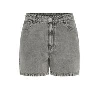 PIECES PCABBI MW Short en Jean pour Femme, Gris Clair Denim, S