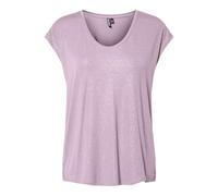 PIECES Pcalice SS Glitter Tee JRS Noos BC, Orchidée Winsome., S