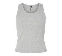 PIECES PCANIBI Bra Débardeur pour Femme, Gris Clair chiné, M