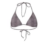 Pieces Pcbaomi Haut de Bikini Triangle pour Femme, Noir, XS