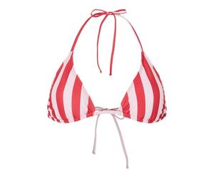 Pieces Pcbaomi Haut de Bikini Triangle pour Femme, Rose, L