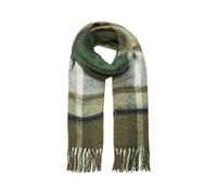 PIECES Pcbea Long Scarf Noos BC Écharpe, Vert foncé/AOP : à Carreaux, Taille Unique Femmes