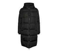 Pieces PCBEE New Long Puffer Jacket BC Veste, Noir, XL Femme