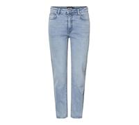PIECES Pcbella Hw Tap Ank Lb306 Noos, Bleu Jeans Clair, 27W x 30L Femme