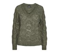 PIECES Pcbibbi Ls V-neck Knit Noos Bc Pull en tricot Femme