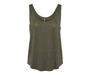 PIECES Pcbillo Débardeur Noos BC, Feuille de Raisin/détail : Lurex doré, L Femme