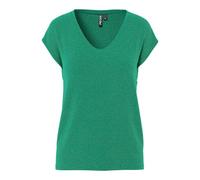 PIECES T-shirt 'Billo' bleu / vert, Taille XS