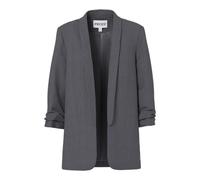 PIECES Pcbosella Blazer 3/4 Pinstripe Noos BC, Gris foncé, L
