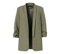 PIECES Blazer 'PCBOSELLA' olive / blanc, Taille 36